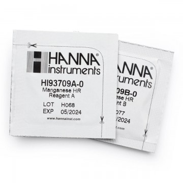 Reactivos para manganeso de intervalo alto (100 pruebas) HANNA - HI93709-01