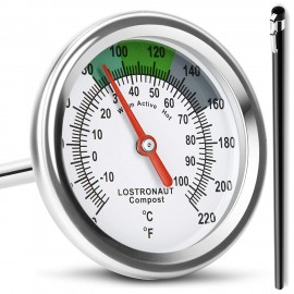 Termómetro para compost