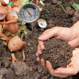 Termómetro para compost