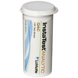 Tiras de prueba de Amonio Cuaternario (0 - 500 ppm) LAMOTTE - 3072-J