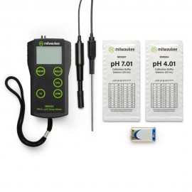 Medidor de pH y Temperatura para Alimentos Milwaukee - MW102 - FOOD PRO
