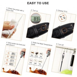Termómetro con sonda de penetración ThermoPro - TP-02S