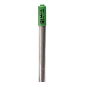 Electrodo de pH de cuerpo de titanio con conector BNC + fono HI72911B