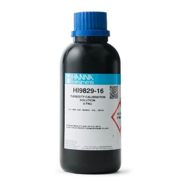 Solución de calibración de turbidez de 0 FNU (230 mL) HANNA - HI9829-16