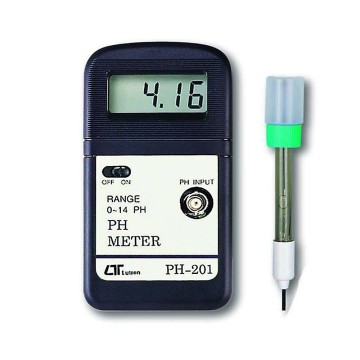 Medidor de pH portátil LUTRON - PH-201