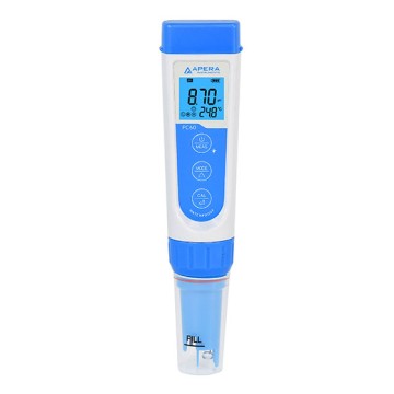 Multiparámetro portátil de bolsillo 5 en 1, pH / conductividad / TDS / salinidad / temperatura, sonda reemplazable PC60