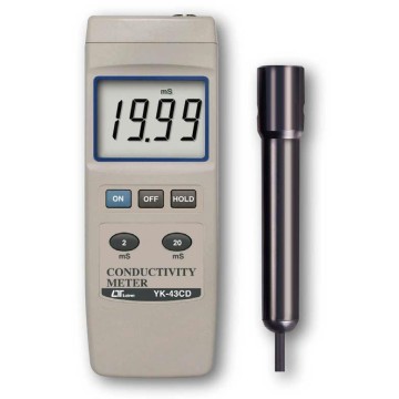 Medidor de conductividad portátil YK-43CD