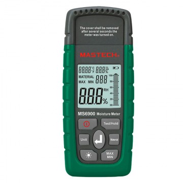 Medidor de humedad de madera y concreto MASTECH - MS6900