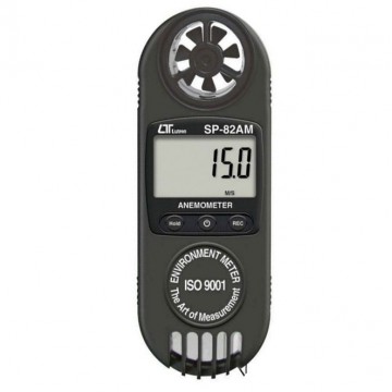 Anemómetro de bolsillo, 2 en 1, velocidad y flujo SP-82AM