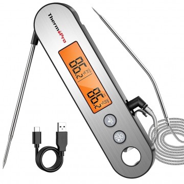 Termómetro para carne de doble sonda ThermoPro TP610
