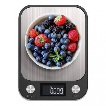 Balanza Portatil Digital Metalica Gramera Hasta 5 Kilos Capacidad Máxima 10 Kg