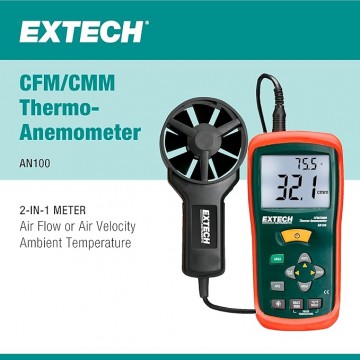 Termo-anemómetro CFM/CMM EEXTECH - AN100