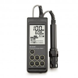 Medidor de OD con sonda de 10 metros galvánica HANNA - HI9147-10