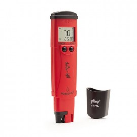 Medidor de pH y temperatura de bolsillo HANNA - HI98128