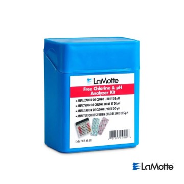 Test Kit Cloro Libre/pH Dipcell LAMOTTE - 7019-ML-BX