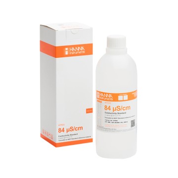 Solución de Calibración de CE 84 uS/cm (500 ml.) - HI7033L
