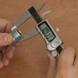 Calibrador Carrera Precision CP8806 - 6 pulgadas de acero inoxidable Digital LCD calibrador de micrómetro