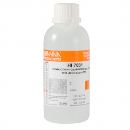 Solución de Calibración de CE 1413 µS/cm (230 mL) HI7031M