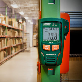 Termohigrómetro con Datalogger marca EXTECH RHT20