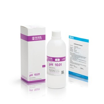 Solución Buffer pH 10.01 con certificación NIST (500 ml.) HANNA HI7010L/C