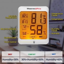 Termohigrómetro digital ThermoPro - TP-53