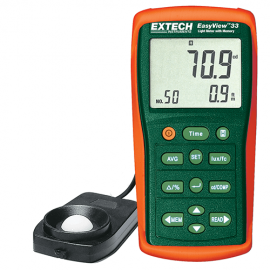 LUXOMETRO con memoria EasyView - EXTECH EA33-NIST