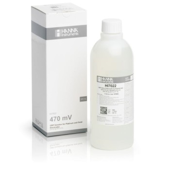 Solución de Calibración para ORP 470 Mv, 500 mL - HI7022L