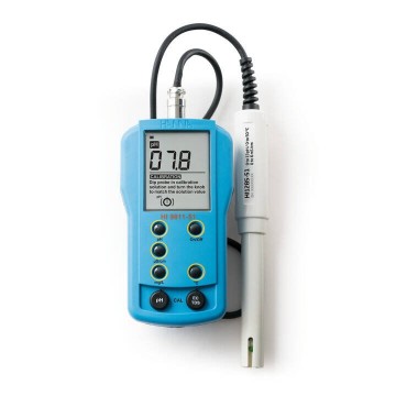Medidor portátil de pH/CE/TDS/Temperatura HANNA - HI9811-51
