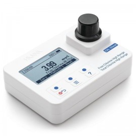 Fotómetro para Cloro Libre y Total Intervalo Alto (Kit completo) HANNA - HI97734C