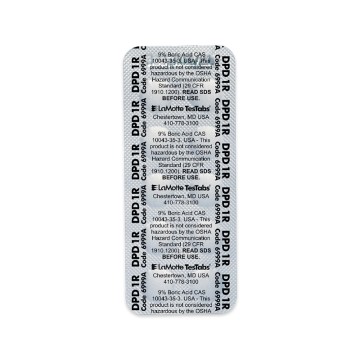 Pastillas DPD 1 para Cloro Libre LAMOTTE (100 unidades) - 6999A-C