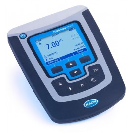 Medidor multiparamétrico de doble entrada para laboratorio, pH, CE, OD óptico, ORP e ISE HACH - HQ440D